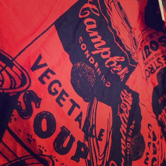SPRZ NY Accessories - Andy Warhol Campbell Soup Handkerchief